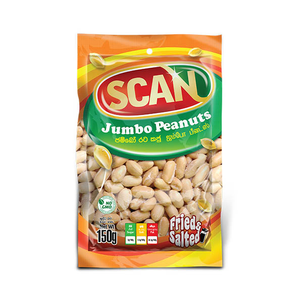 SCAN JUMBO PEANUTS 150G - Snacks & Confectionery - in Sri Lanka